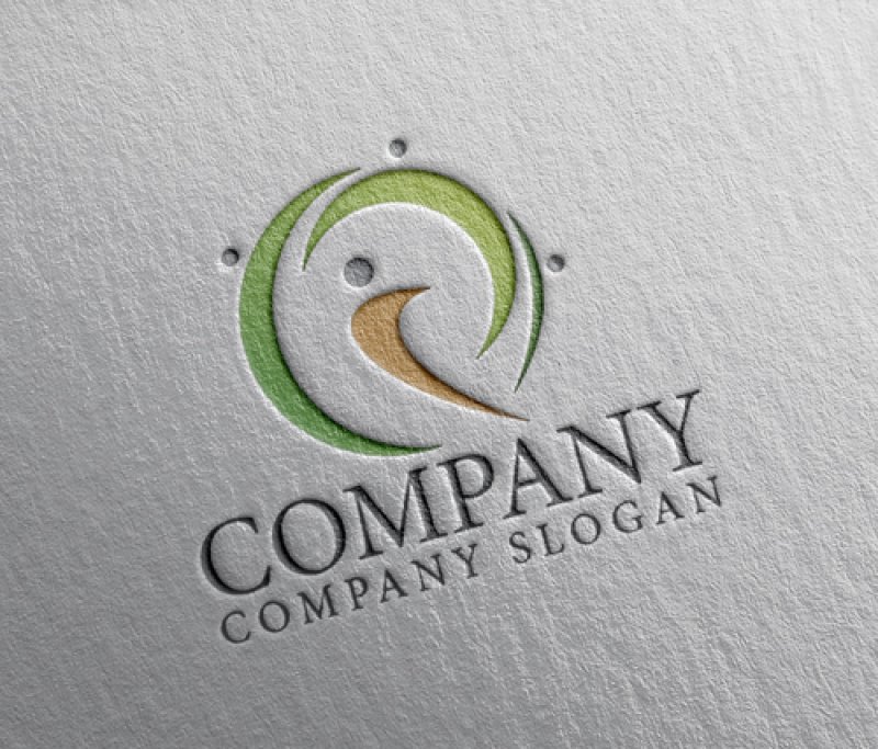 画像2: 人・曲線・輪・ロゴ・マークデザイン1448 (2)