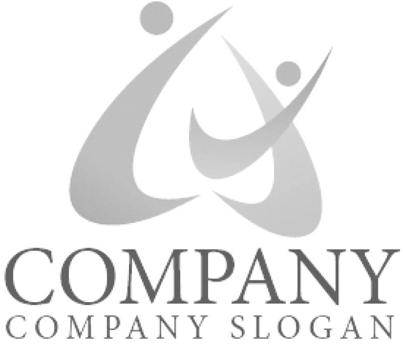 画像6: 人・曲線・協力・A・アルファベット・ロゴ・マークデザイン1449 (6)