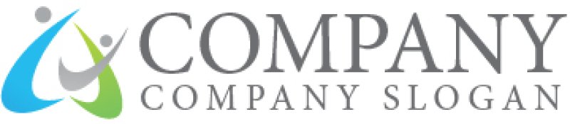 画像7: 人・曲線・協力・A・アルファベット・ロゴ・マークデザイン1449 (7)