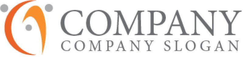 画像7: 人・輪・A・曲線・アルファベット・ロゴ・マークデザイン1453 (7)