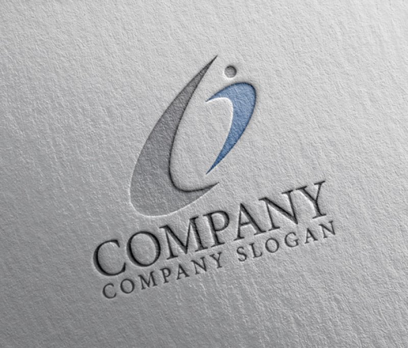 画像2: 人・C・曲線・アルファベット・ロゴ・マークデザイン1471 (2)