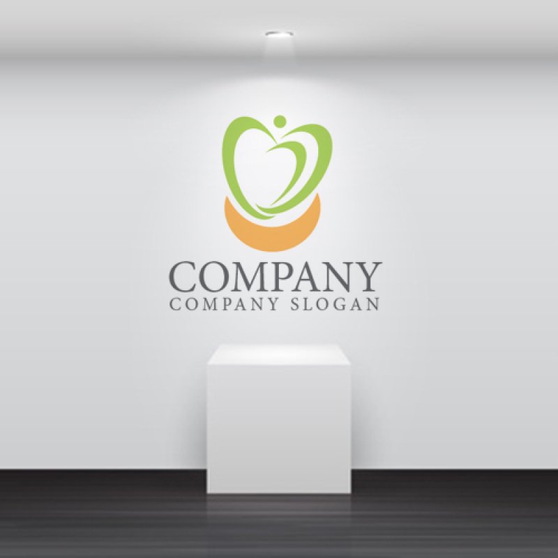 画像5: 人・曲線・ハート・人・ロゴ・マークデザイン1485 (5)