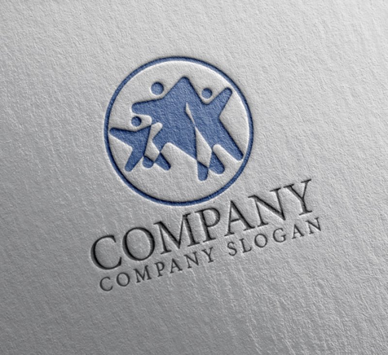 画像2: 人・輪・家族・ロゴ・マークデザイン1486 (2)