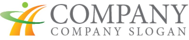 画像7: 人・曲線・上昇・ロゴ・マークデザイン1488 (7)