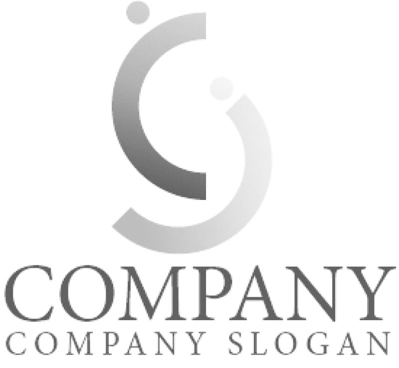 画像6: 人・曲線・協力・ロゴ・マークデザイン1488 (6)