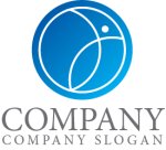 画像1: 人・輪・曲線・グラデーション・Y・会社ロゴ・マークデザイン1490 (1)