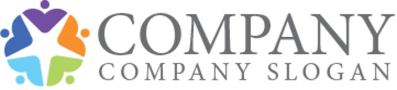 画像7: 人・輪・調和・ロゴ・マークデザイン1496 (7)