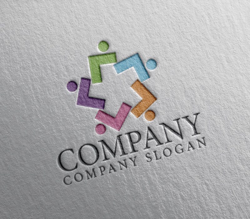 画像2: 人・星・調和・ロゴ・マークデザイン1498 (2)