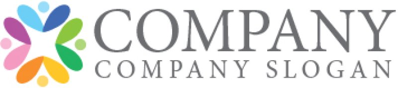 画像7: 人・花・輪・ロゴ・マークデザイン1500 (7)