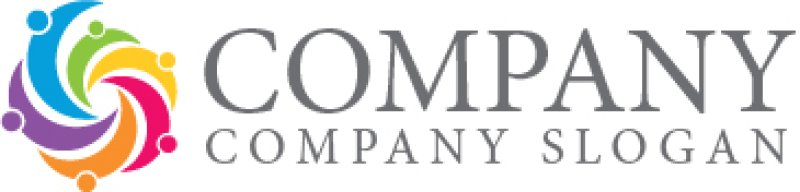 画像7: 人・渦・協力・ロゴ・マークデザイン1501 (7)