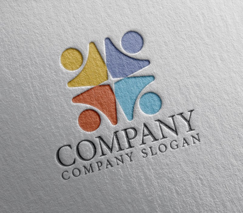 画像2: 人・米・グループ・ロゴ・マークデザイン1504 (2)