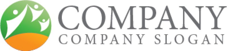 画像7: 人・輪・上昇・ロゴ・マークデザイン1505 (7)