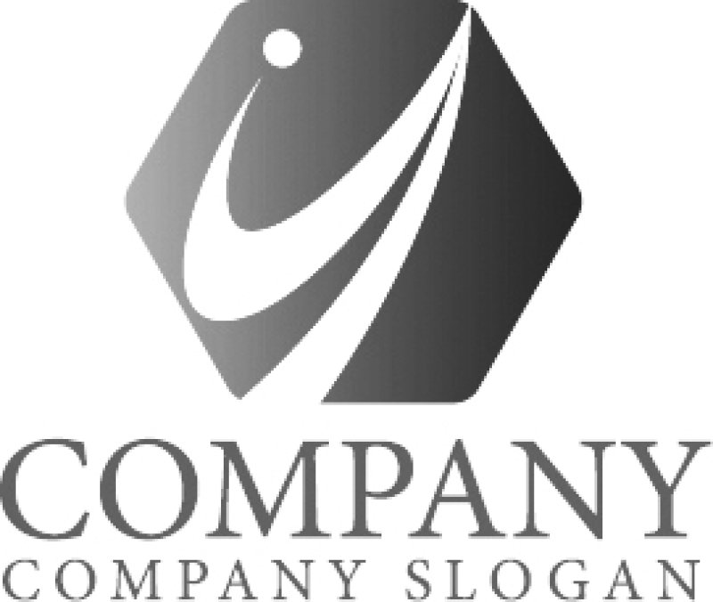 画像6: 人・六角形・Y・グラデーション・曲線・会社ロゴ・マークデザイン1508 (6)