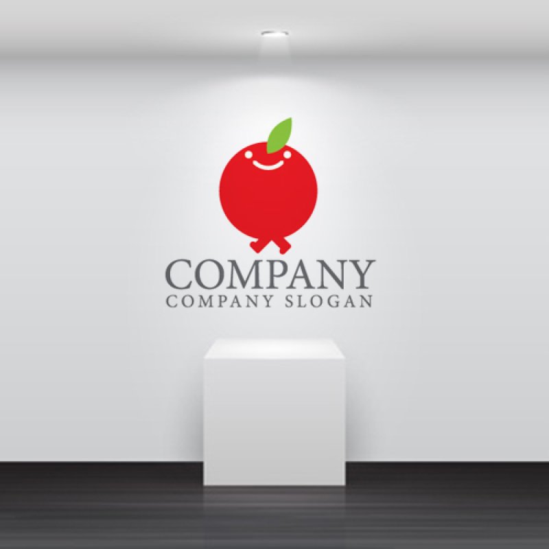 画像7: 人・りんご・キャラ・葉・ロゴ・マークデザイン1512 (7)