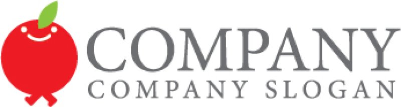 画像4: 人・りんご・キャラ・葉・ロゴ・マークデザイン1512 (4)