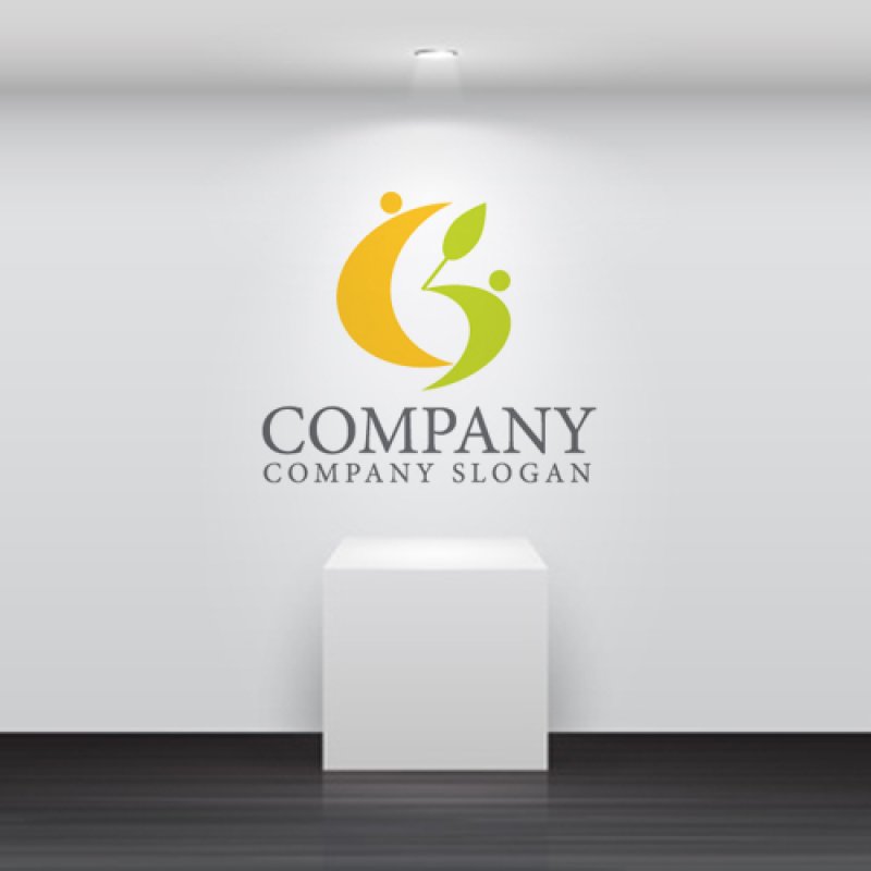 画像5: 人・協力・葉・ロゴ・マークデザイン1514 (5)