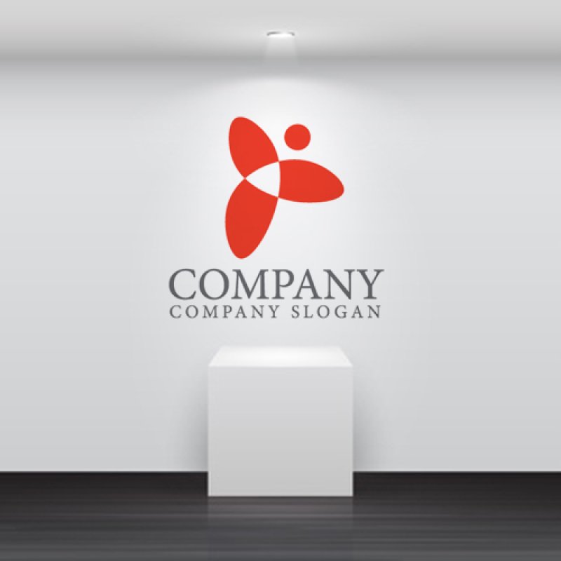 画像5: 人・Y・喜び・羽・ロゴ・マークデザイン1515 (5)