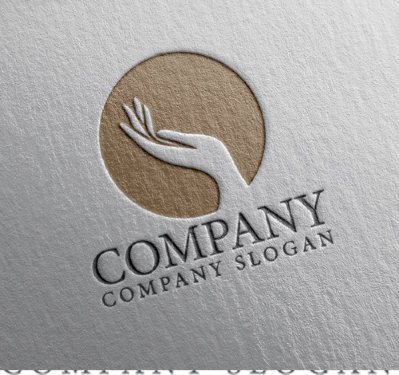 画像2: 手・輪・やさしさ・アルファベット・ロゴ・マークデザイン1516 (2)