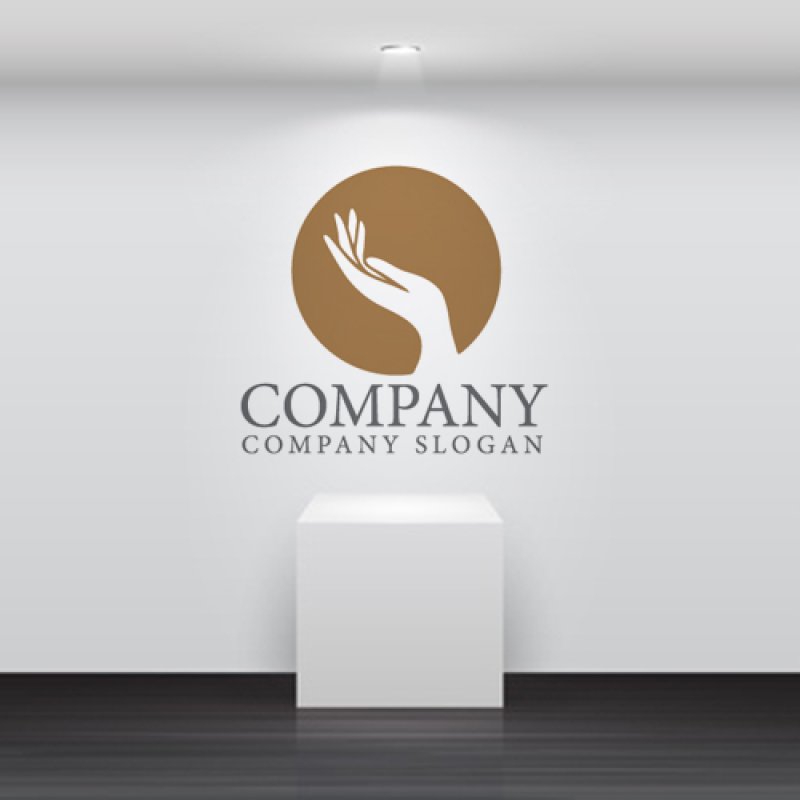 画像5: 手・輪・やさしさ・アルファベット・ロゴ・マークデザイン1516 (5)