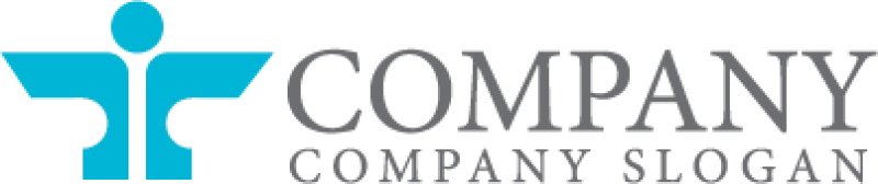 画像7: 人・羽・飛行機・ロゴ・マークデザイン1524 (7)