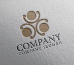 画像2: 人・繋がり・輪・三角・ロゴ・マークデザイン1527 (2)