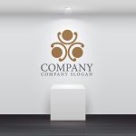 画像4: 人・繋がり・輪・三角・ロゴ・マークデザイン1527 (4)