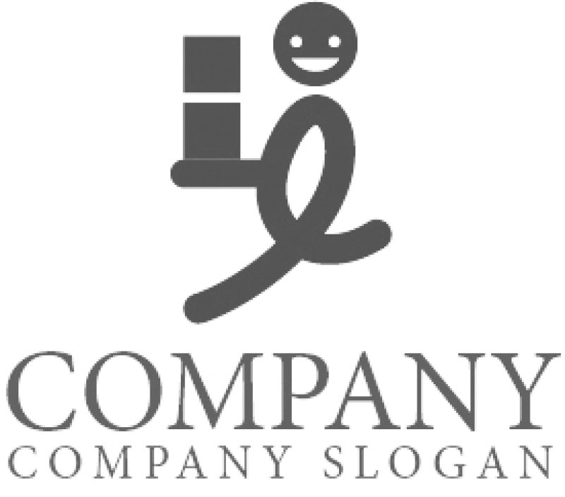 画像6: 人・デリバリー・L・e・アルファベット・ロゴ・マークデザイン1528 (6)