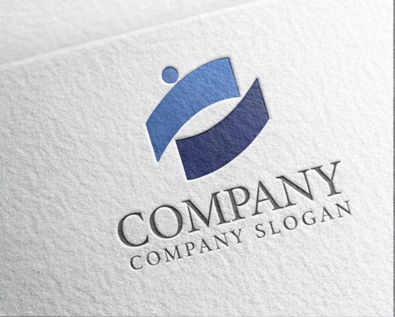 画像2: 人・協力・こ・曲線・ロゴ・マークデザイン1534 (2)