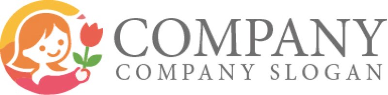 画像6: 人・花・笑顔・輪・ロゴ・マークデザイン1535 (6)