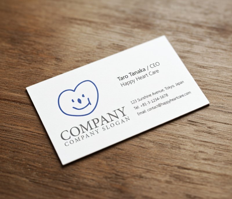 画像4: 人・ハート・顔・手書き・ロゴ・マークデザイン1538 (4)