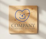 画像5: 人・ハート・顔・手書き・ロゴ・マークデザイン1538 (5)