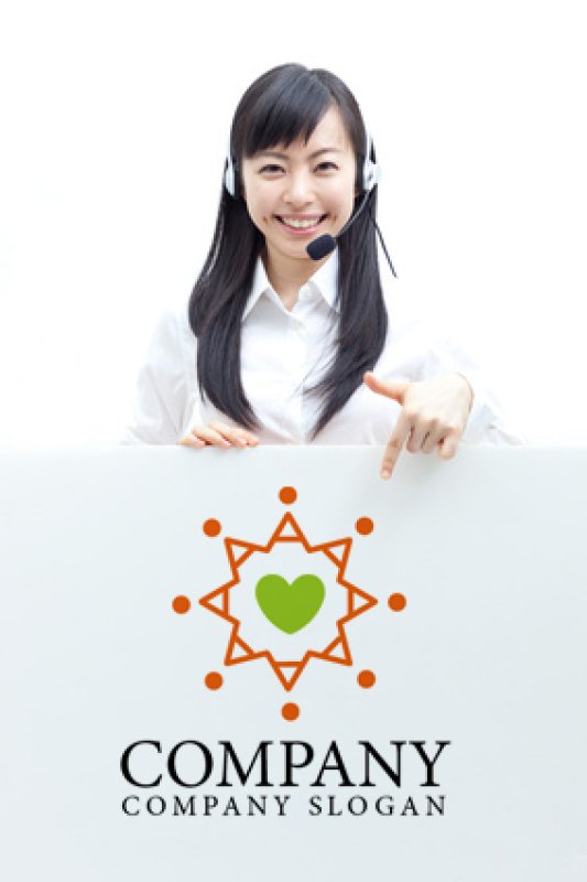 画像2: A・ハート・人ロゴ・マークデザイン235 (2)