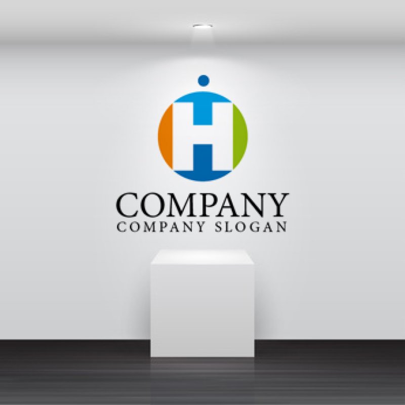 画像2: H・人ロゴ・マークデザイン278 (2)