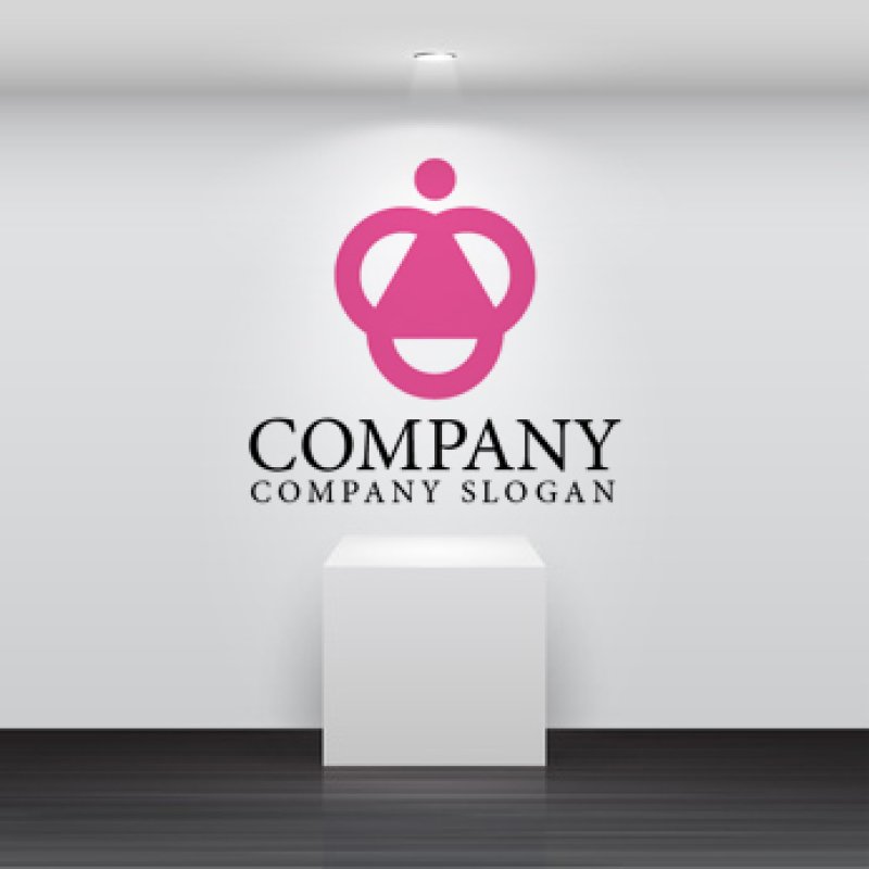 画像2: 人・スカート・女性ロゴ・マークデザイン281 (2)