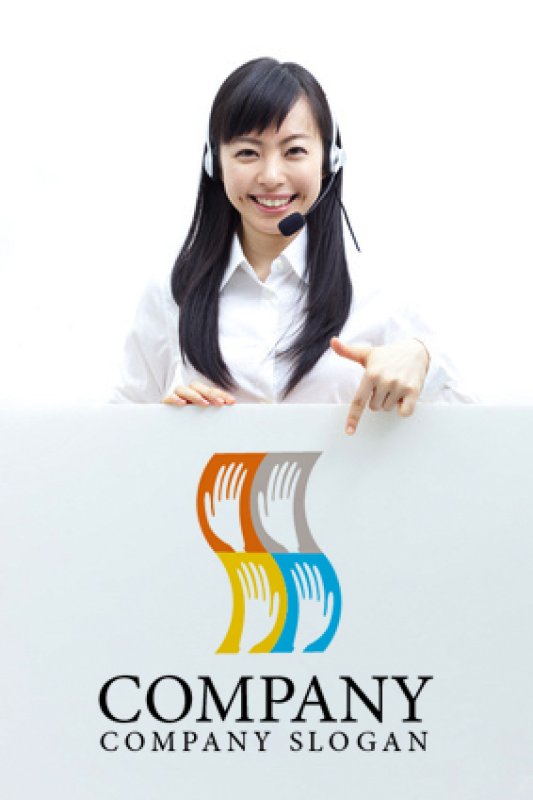 画像3: 手・連続ロゴ・マークデザイン288 (3)