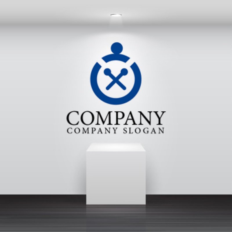 画像4: 人・太鼓・X・ロゴ・マークデザイン301 (4)