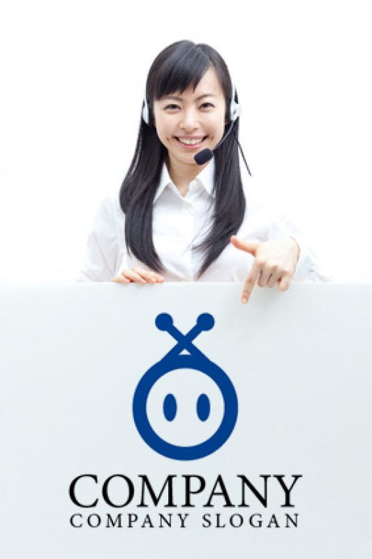 画像5: 人・鼻・アンテナ・ロゴ・マークデザイン302 (5)