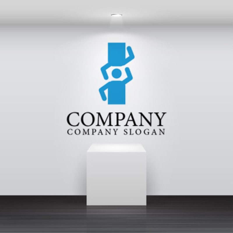 画像2: 人・上下ロゴ・マークデザイン322 (2)