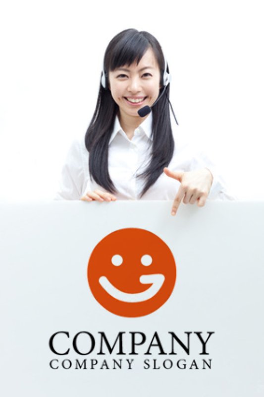 画像3: 顔・矢印・笑顔・ロゴ・マークデザイン335 (3)