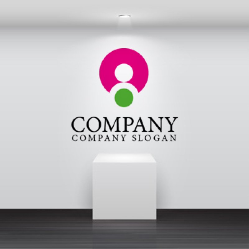 画像2: 人・心・中心ロゴ・マークデザイン341 (2)