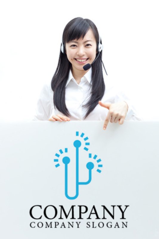 画像3: 人・線・点・ひらめきロゴ・マークデザイン359 (3)