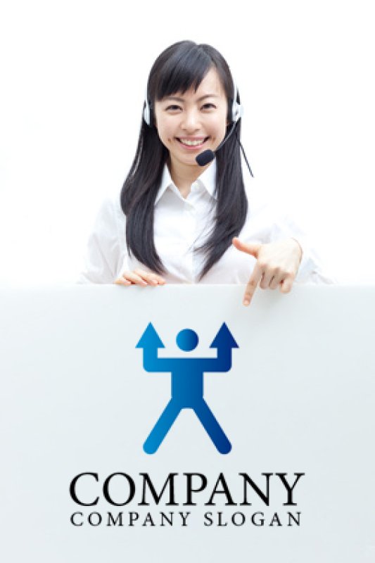 画像3: 人・手・矢印・上昇ロゴ・マークデザイン365 (3)