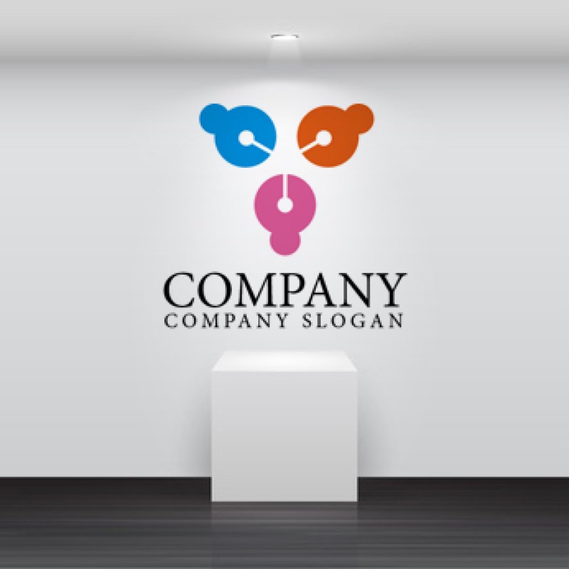 画像2: 人・鈴・Y・つながりロゴ・マークデザイン396 (2)