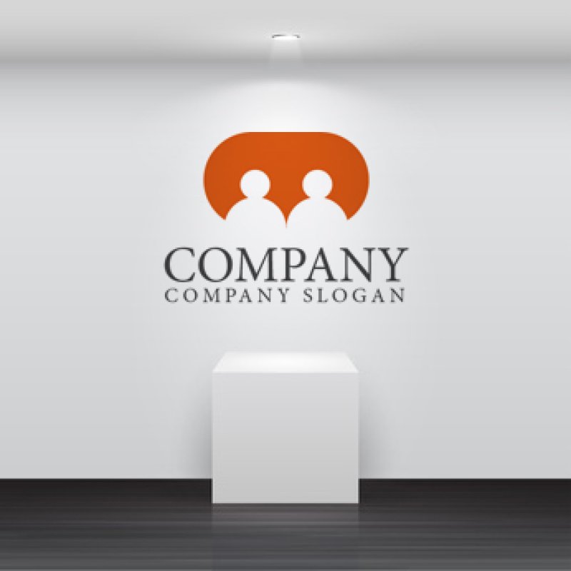 画像2: 双子・人・乗りもの・ロゴ・マークデザイン411 (2)