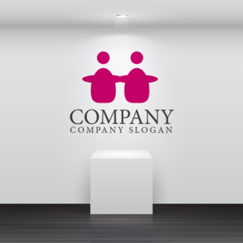 画像2: 人・H・連帯・ロゴ・マークデザイン416 (2)