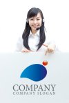 画像3: 人・拡大・膨張・ロゴ・マークデザイン425 (3)