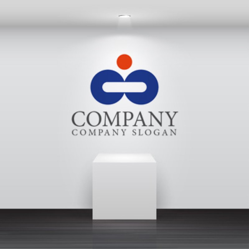 画像2: つながり・人・一・ロゴ・マークデザイン435 (2)