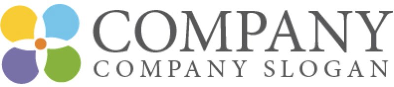 画像5: 花・人・集合・色ロゴ・マークデザイン459 (5)