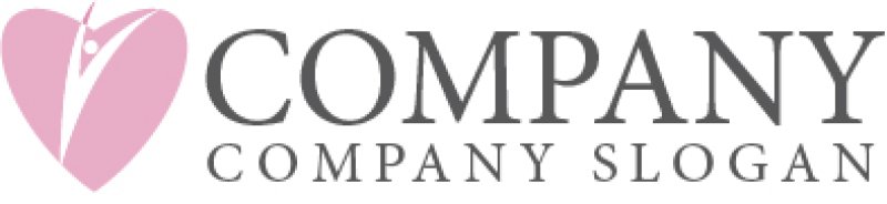 画像5: 人・ハート・喜び・背伸び・ロゴ・マークデザイン467 (5)