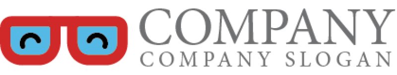 画像5: メガネ・目・ 笑顔・ロゴ・マークデザイン477 (5)